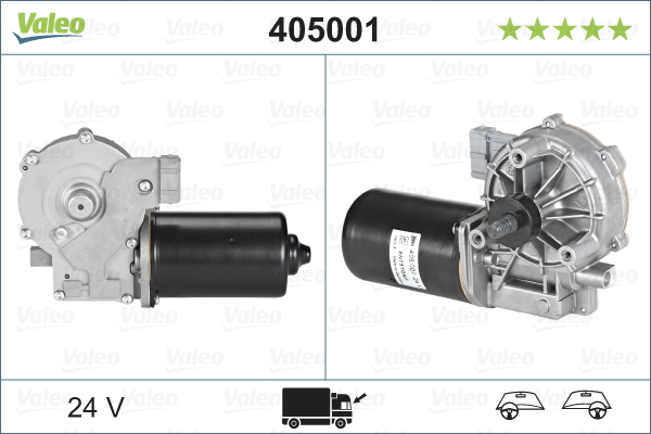 Motor stergator 405001 VALEO